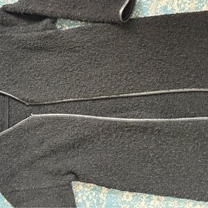 Womens long coat/ sweater black size L